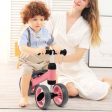 4 Wheels Baby Balance Bike Toy-Pink Online now