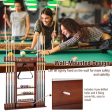 Wall-mounted Billiards Pool Cue Rack Only-Brown Online Sale