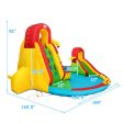 Kids Gift Inflatable Water Slide Bounce Park with 480 W Blower Hot on Sale