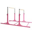 Kids Adjustable Width & Height Gymnastics Parallel Bars For Sale