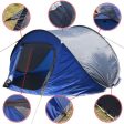 Waterproof 3-4 Person Camping Tent Automatic Pop Up Quick Shelter Outdoor Hiking Sale