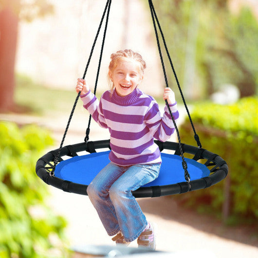 40  Flying Saucer Round Swing Kids Play Set-Blue Online