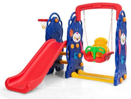 3-in-1 Toddler Climber and Swing Playset Cheap