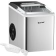 Stainless Steel 26 lbs 24 H Self-Clean Countertop Ice Maker Machine For Discount