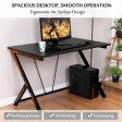 Home Office Modern Ergonomic Study Computer Desk for Small Space Online now