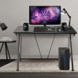 Home Office Modern Ergonomic Study Computer Desk for Small Space Online now