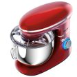 6.3 Quart Tilt-Head Food Stand Mixer 6 Speed 660W-Red Online now