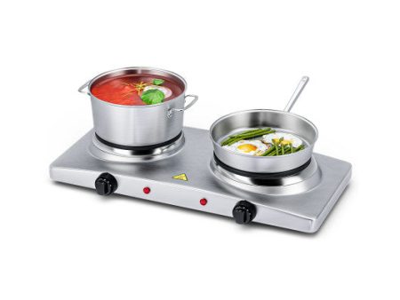 1800W Double Hot Plate Electric Countertop Burner Supply