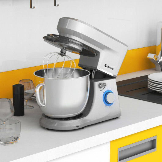 7.5 Qt Tilt-Head Stand Mixer with Dough Hook-Silver Online