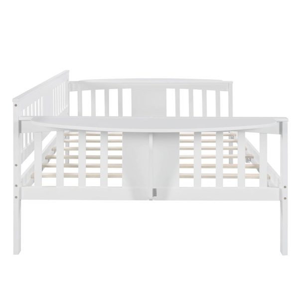 White Wood Full Bed Frame Cheap