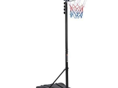 8.5 to 10 FT Adjustable Portable Basketball Hoop Stand with Fillable Base and 2 Wheels Online now