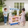 Toy Cart Play Set with POS Machine and Lovely Scale on Sale