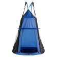 2-in-1 40 Inch Kids Hanging Chair Detachable Swing Tent Set-Blue Sale