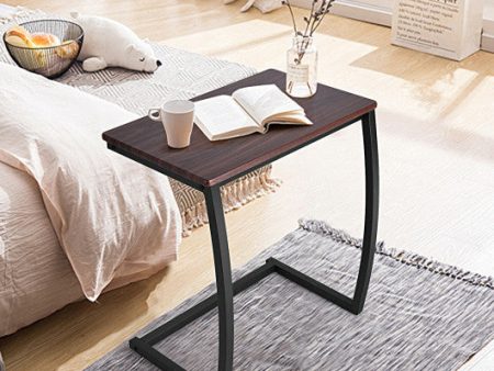 Steel Frame C-shaped Sofa Side End Table-Coffee For Cheap