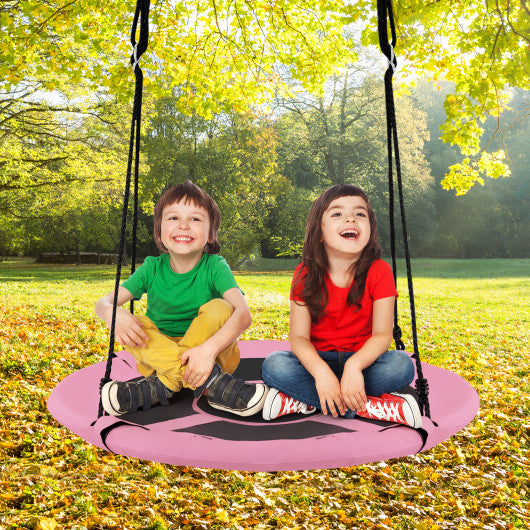 2-in-1 40 Inch Kids Hanging Chair Detachable Swing Tent Set-Pink For Cheap