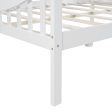 White Wood Full Bed Frame Cheap