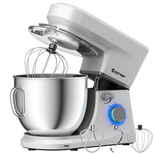 7.5 Qt Tilt-Head Stand Mixer with Dough Hook-Silver Online