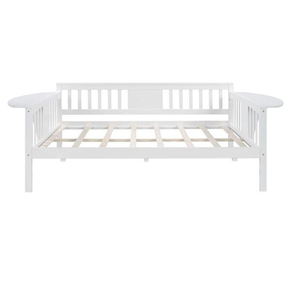 White Wood Full Bed Frame Cheap