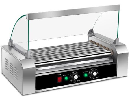 18 Hot Dog 7 Roller Grill Commercial Cooker Hot on Sale