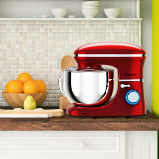 6.3 Quart Tilt-Head Food Stand Mixer 6 Speed 660W-Red Online now