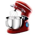 6.3 Quart Tilt-Head Food Stand Mixer 6 Speed 660W-Red Online now