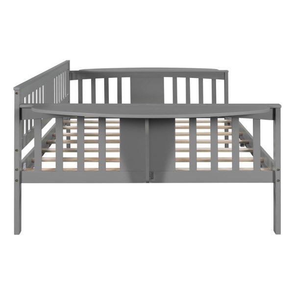 Gray Wood Full Bed Frame Sale