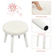 Kids Vanity Makeup Table & Chair Set Make Up Stool-White Sale