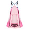 2-in-1 40 Inch Kids Hanging Chair Detachable Swing Tent Set-Pink For Cheap