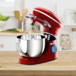 6.3 Quart Tilt-Head Food Stand Mixer 6 Speed 660W-Red Online now