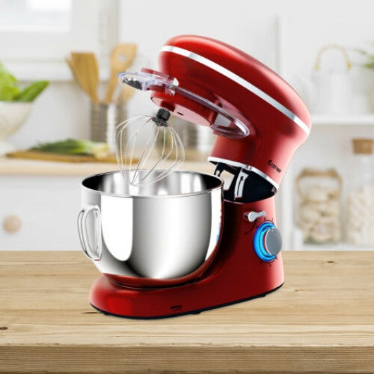 6.3 Quart Tilt-Head Food Stand Mixer 6 Speed 660W-Red Online now