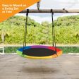 40 Inch Flying Saucer Tree Swing Outdoor Play for Kids Sale