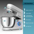 7.5 Qt Tilt-Head Stand Mixer with Dough Hook-Silver Online