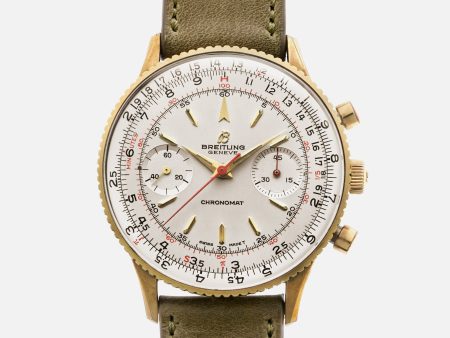 1960s Breitling Chronomat Gold-Plated Ref. 808 Cheap