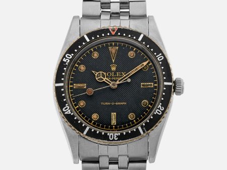 1953 Rolex Turn-O-Graph Ref. 6202 With  Waffle  Dial Discount