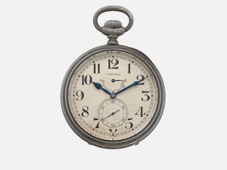 1919 Longines Pocket Watch Chronometer For The United States Navy on Sale