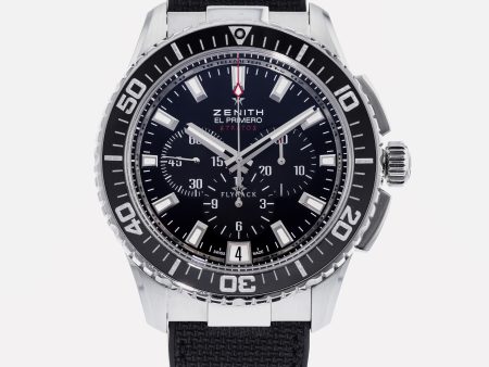 Zenith El Primero Stratos Flyback 03.2060.405 For Cheap